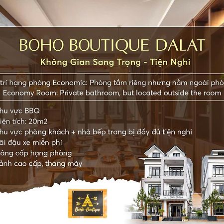 Hotel Boho Boutique Da Lat - View Nha Long Lang Man Extérieur photo
